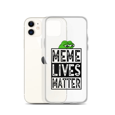 Meme Lives Matter iPhone Case